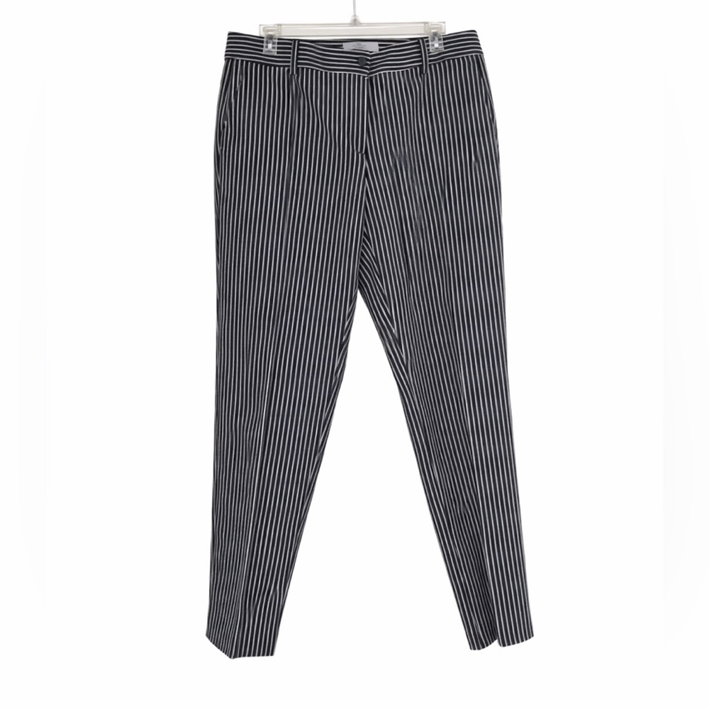LOFT Women’s‎ Navy and White Pinstripe Pants